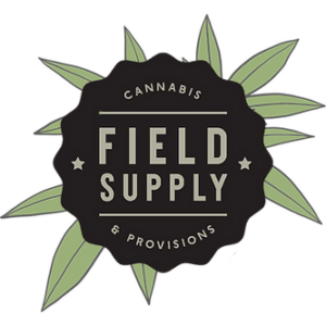 Field Supply Logo with Cannabis Plant no lines