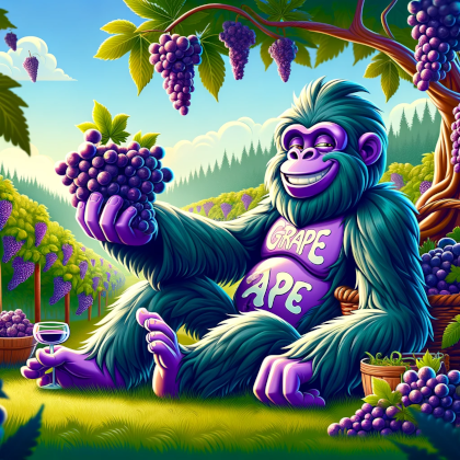Grape Ape Indica Dominant Hybrid creative