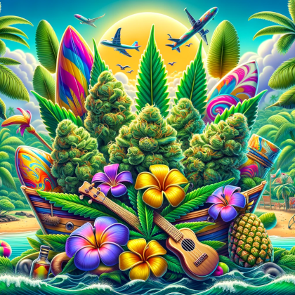 Hawaiian Sativa Dominant Hybrid creative