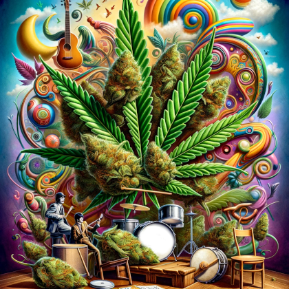 Ringo's Gift High CBD cannabis creative